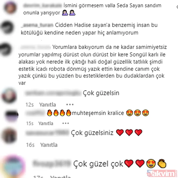 Songül Karlı’dan iddialı yatak odası pozları! Gören inanamadı! “Bu kötülüğü insan kendine neden yapar” Seda Sayan ve Hadise detayı... - 7