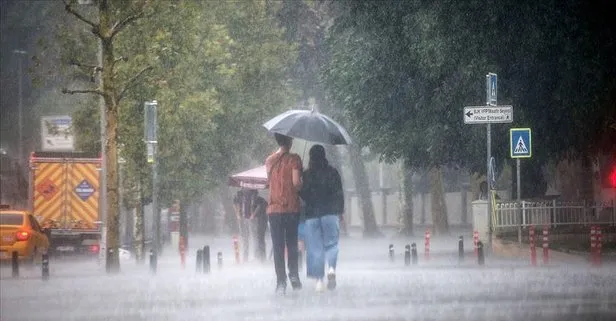 Meteorolojiden o illere sağanak uyarısı