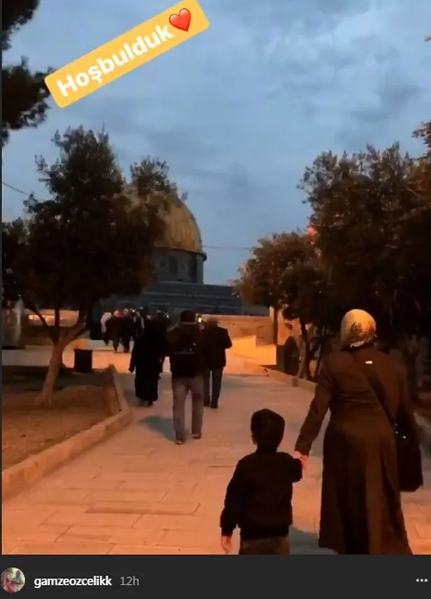 Gamze Özçelik Kudüs'te-2