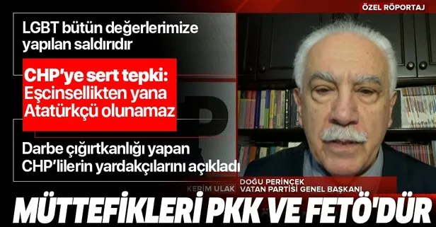 Doğu Perinçek’ten A Haber’e özel açıklamalar: Darbenin müttefikleri PKK ve FETÖ’dür