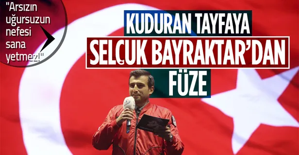 Selçuk Bayraktar'dan düşman kudurtacak Bayraktar TB2 mesajı: "Arsızın, uğursuzun nefesi sana yetmez!"