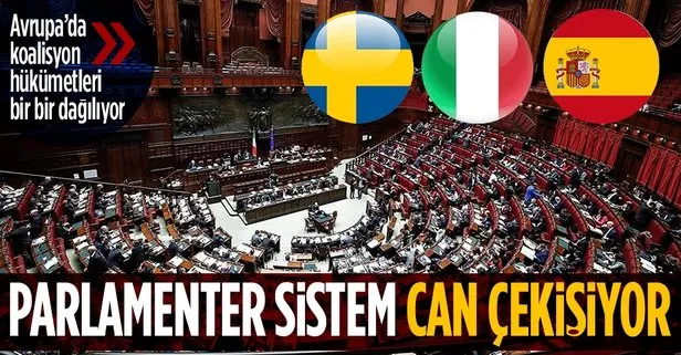 Avrupa’da parlamenter sistem can çekişiyor: Koalisyon hükümetleri bir bir dağıldı