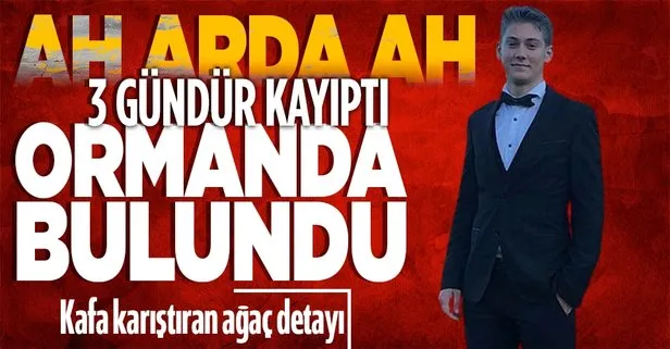 SON DAKİKA: Arda Yurtseven bulundu mu? Acı haber geldi! 3 gündür kayıp olan gencin ormanda cesedi bulundu