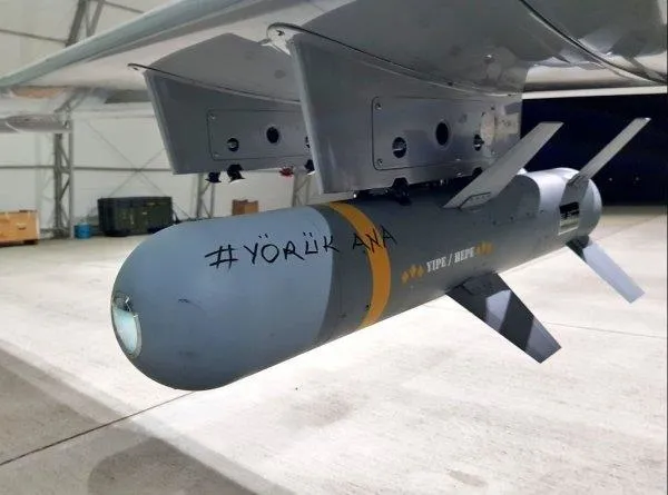 Teröristleri vuran SİHA'larda Kızıl Elma mesajı-2