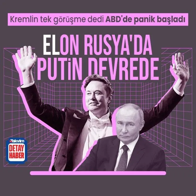 Elon Musk ile Vladimir Putin’in gizli görüşmeleri! ABD’de panik başladı: İşte arka planı