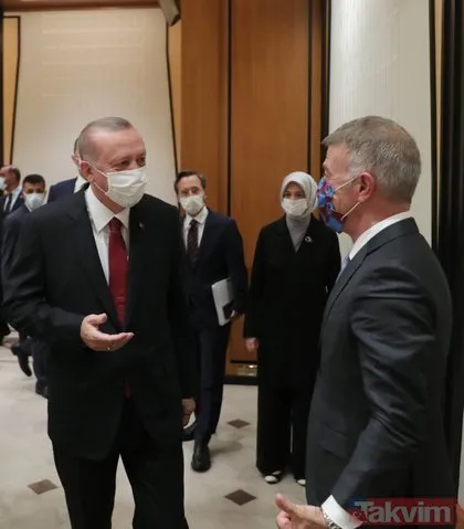 Külliye’ye sürpriz ziyaret! Başkan Erdoğan Trabzonspor’u ağırladı