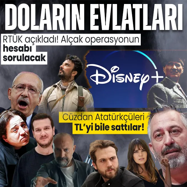 Atatürk dizisini yayından kaldıran Disney Plusa RTÜKten sert tepki: Bu saygısızlığa asla göz yummayız! Cüzdan Atatürkçüleri suspus