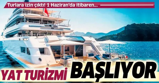 Yat turizmi başlıyor