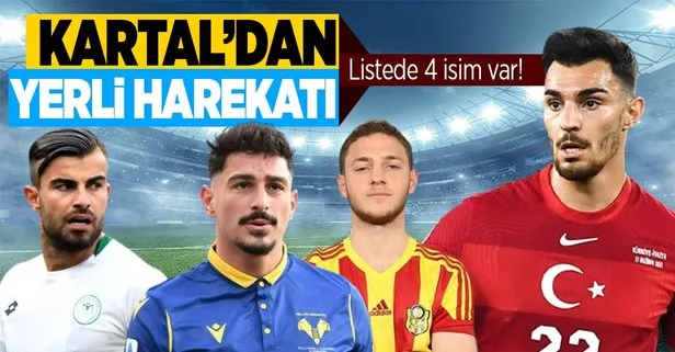 Yeni sezondaki yabancı kuralı için kolları sıvayan Beşiktaş yönetimi 4 ismi listesine aldı
