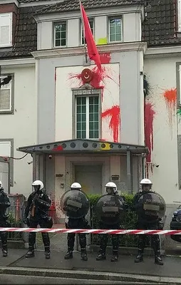 Zürih Başkonsolosluğuna saldırı girişimi