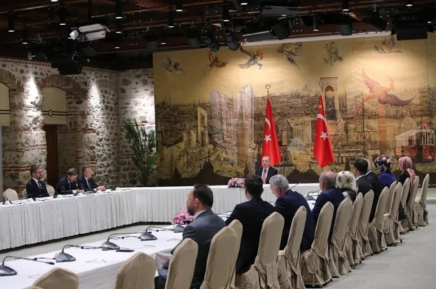 Başkan Erdoğan, TÜRGEV heyetini kabul etti