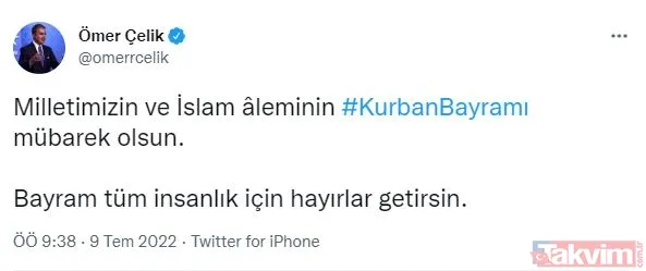 Siyasilerden peş peşe Kurban Bayramı mesajları... Mehmetçik vatan nöbetinde - 14