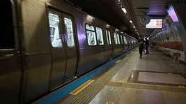 Son dakika: Yenikapı-Hacıosman Metro Hattı Taksim istasyonunda intihar girişimi