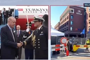 Başkan Erdoğan NATO Zirvesi için Lahey'de!