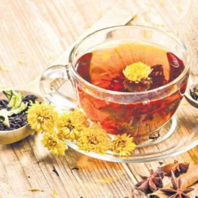 Bağırsaklara papatya çayı