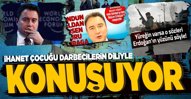 AK Parti'ye ihanet eden Ali Babacan'ın skandal açıklamalarına sert tepki: Darbecilerin diliyle konuşuyor!