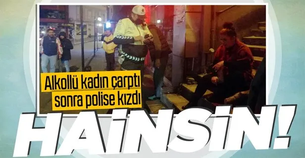 Son dakika: Zonguldak’ta bir tuhaf olay! Alkollü kadın önce kaza yaptı ardından polise hain dedi