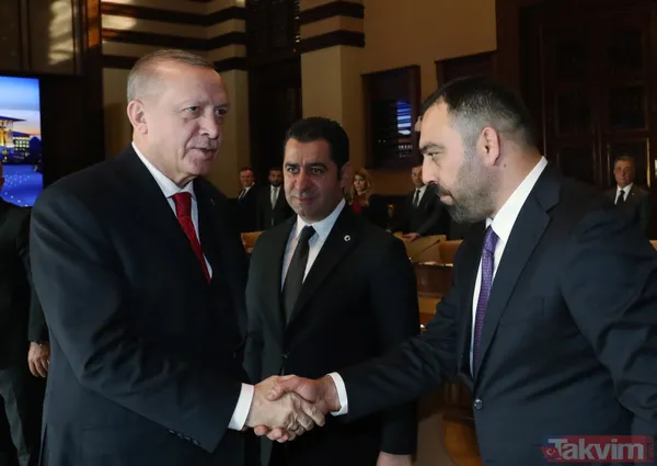 Fulbol camiası Küliye'de! Başkan Erdoğan kulüp başkanlarıyla tek tek tokalaştı - 10