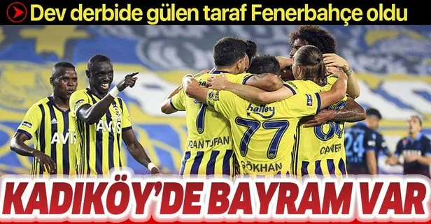 Fenerbahçe Kadıköy’de Trabzonspor’u devirdi