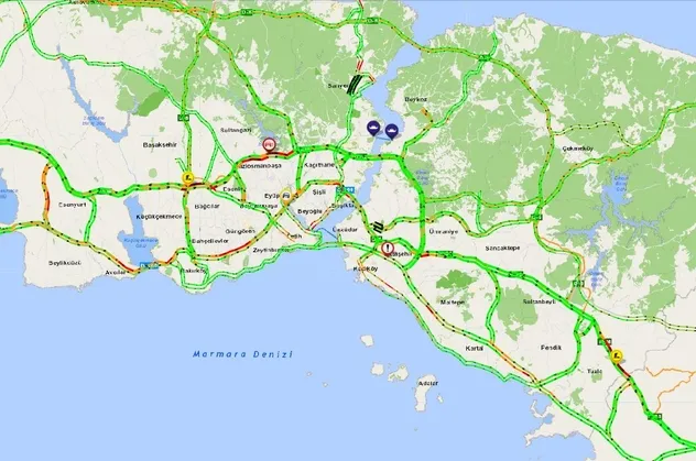 Son dakika: İstanbul trafiğinde koronavirüs etkisi! Caddeler bomboş kaldı