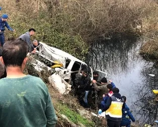 Karabük’te facia! Otomobil dereye uçtu...