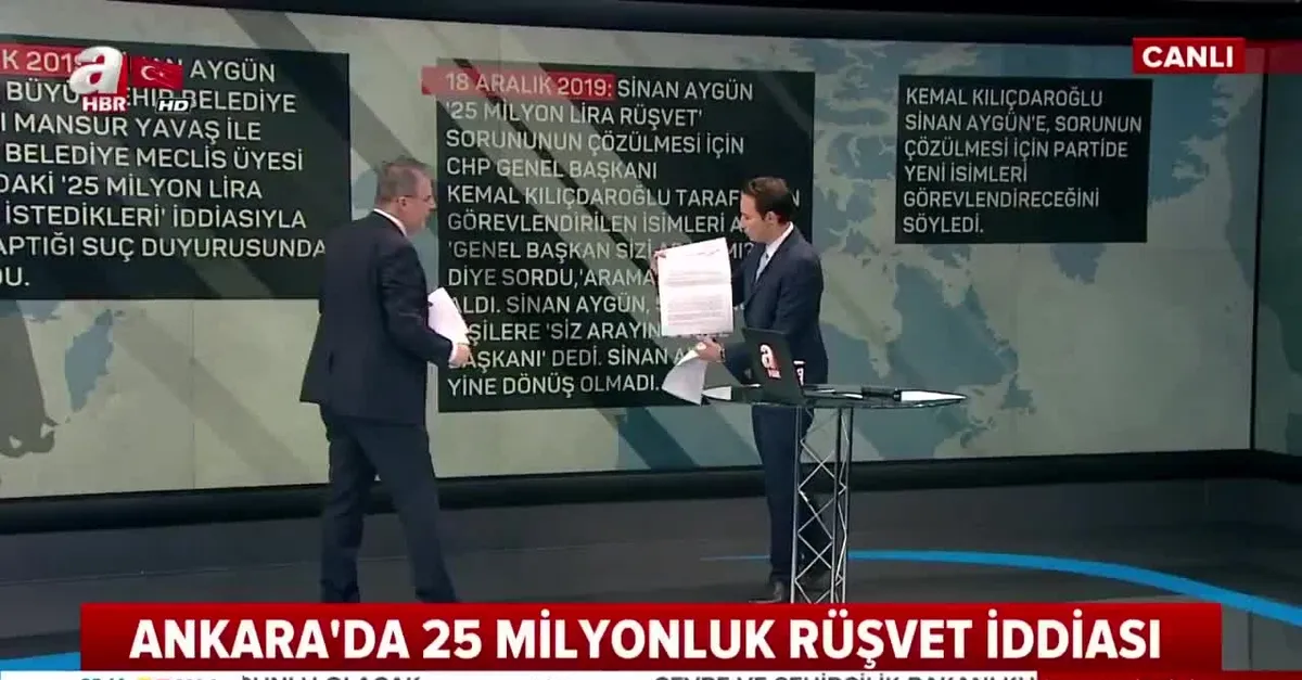 CHP'li Mansur Yavaş ve Sinan Aygün karşı karşıya! İşte CHP'deki rüşvet skandalının kronolojisi...