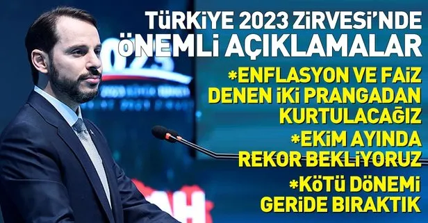Bakan Berat Albayrak Türkiye 2023 Zirvesi’nde konuştu