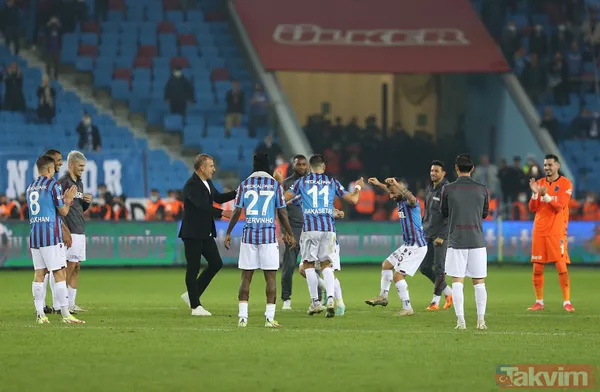 Trabzonspor - Fenerbahçe maçı nefes kesti! İşte heyecan dolu maçtan ekrana yansımayan kareler... - 8