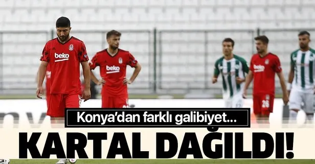 Kartal Konya'da dağıldı!