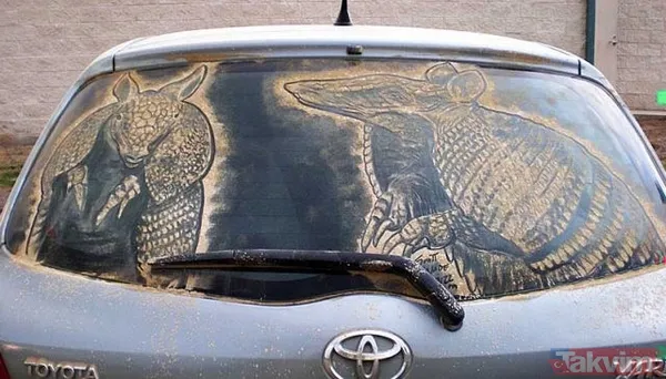 Kirli arabalardan sanat eserleri ortaya çıkarıyor - 45