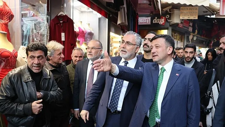 ▶️ Bakan Işıkhan ve Hamza Dağ’dan Kemeraltı Çarşısı'na ziyaret!