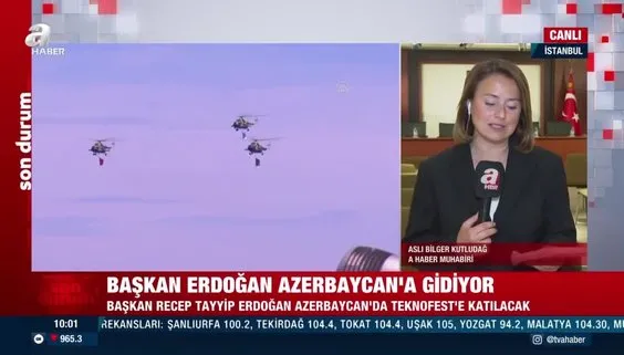 Başkan Recep Tayyip Erdoğan Azerbaycan'a gidiyor: TEKNOFEST gençliği ile buluşacak