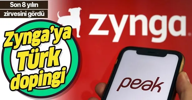 Türk oyun şirketi Peak’ı alan Zynga’nın hisseleri 8 yılın zirvesine yükseldi