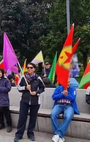 İsveç'te PKK/YPG yandaşları Pençe-Kılıç Operasyonu'nu protesto etti