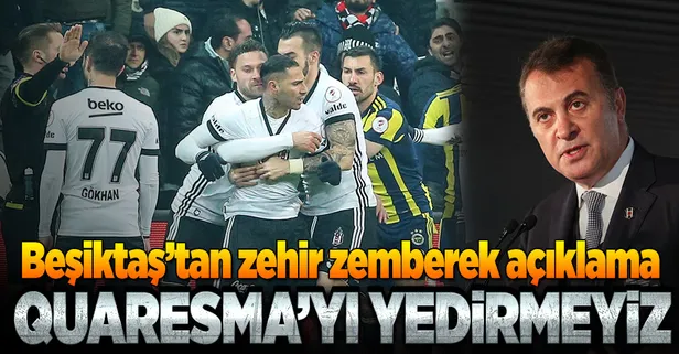 Quaresma'yı yedirmeyiz!