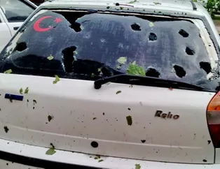Kastamonu'yu dolu yağışı vurdu! 370 araç ve 90 evde hasar var