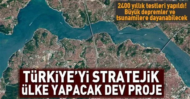 Kanal İstanbul depreme hazır