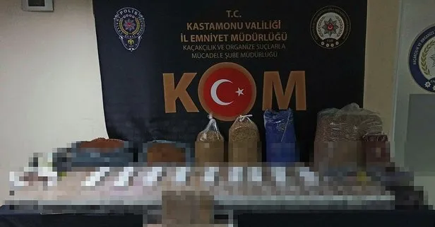 Kastamonu’da ele geçirildi! Tam 36 bin 480 adet