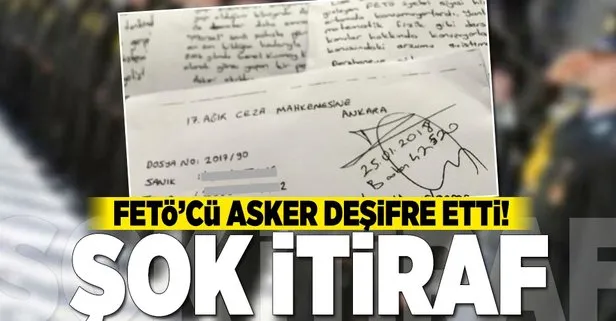 feto cu askerden sok itiraf takvim
