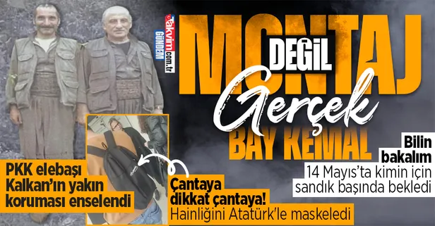 PKK'lı teröristbaşı Duran Kalkan'ın yakın koruması yakalandı! Çantasında 'Atartürk'ü kullandı...