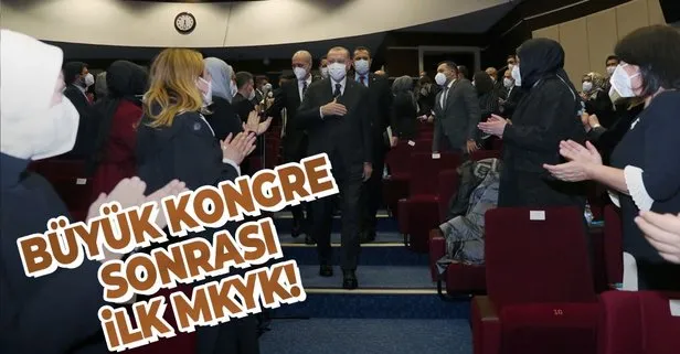 Son dakika: AK Parti’den büyük kongre sonrası ilk MKYK toplantısı!