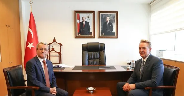 Dışişleri Bakan Yardımcısı Ahmet Yıldız ABD’nin Ankara Büyükelçisi Flake’i kabul etti!