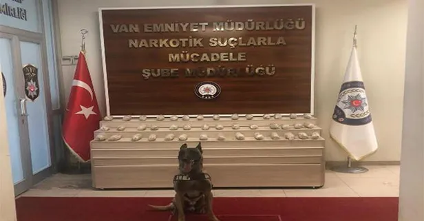 Van'da 21 kilo eroin ele geçirildi