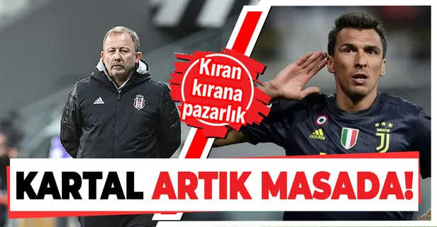 Beşiktaş'ta Mandzukic heyecanı! Taraflar masaya oturdu