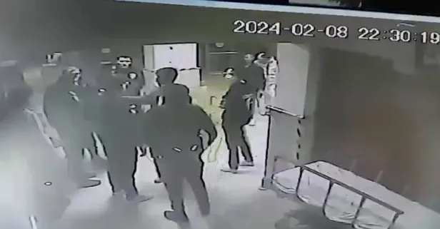 Çanakkale'de acil servis doktoruna saldırı: O anlar kamerada