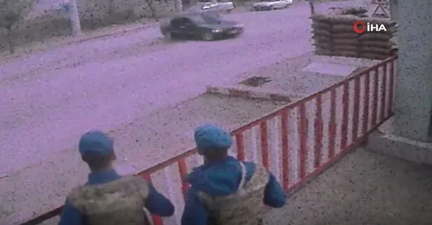 Niğde'de karakol önünde drifte ceza yağdı