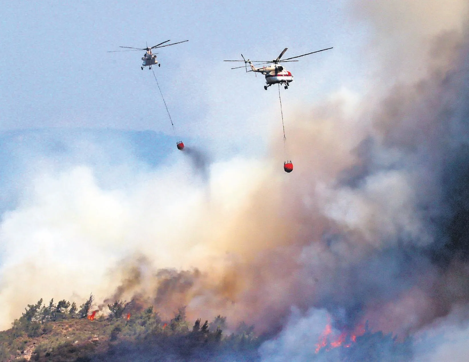 Marmaris’teki orman yangınında son durum!