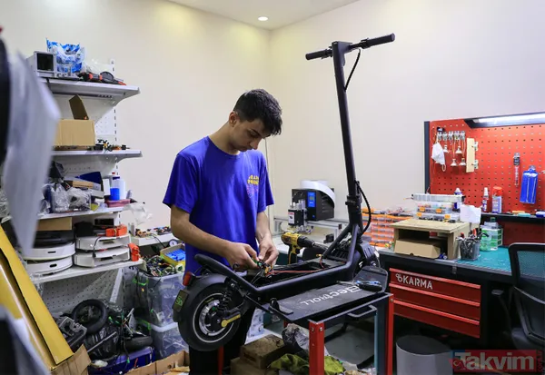 Para kazanmak isteyenler bu imkanı kaçırmayın! İstanbul'da elektrikli scooter tamircisine ihtiyaç var - 15