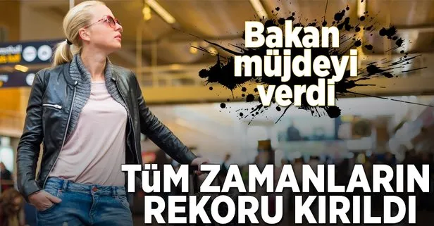 Bakan açıkladı! Turizmde tüm zamanların rekoru kırıldı