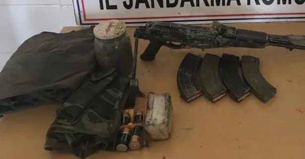 PKK'nın silah ve mühimmatı ele geçirildi